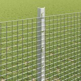  Zavarena žičana ograda s postom 50 x 1,2 m Srebrna Mreža | shoptok.hr