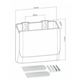 Superior Wall-Mounted Remote Control Holder | Eponuda.ba