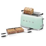 Smeg TSF02PGEU 2-Schlitz-Toaster Lang 50's Retro Style, Pastellgrün | Shoptok.si