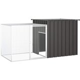  Kavez za kokoši antracit 200 x 91 x 100 cm pocinčani čelik | shoptok.hr