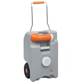  Spremnik za vodu s kotačima za kampiranje 25 L sivi | Eponuda.com