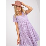 RUE PARIS Dress-RO-SK-ELB-6008-1.46-light purple | Shoptok.si