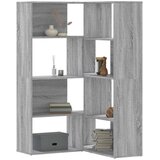  Kutni regal z knjige 4 razine artisian hrast 85x85x140cm drveni Cijene
