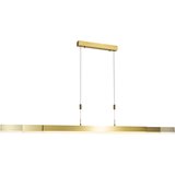 QAZQA Verstelbare hanglamp goud 150 cm incl LED - Lamba Cene