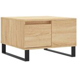  Stolić za kavu boja hrasta 55x55x36,5 cm konstruirano drvo | Eponuda.ba