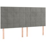  Okvir za krevet bez madraca svjetlosivi 160 x 200 cm baršunasti | Eponuda.ba