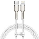  USB-C kabel za Lightning Cafule, PD, 20W, 1m (bel), (20627791) | Shoptok.si