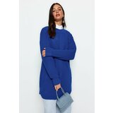 Trendyol Sweater - Blue - Regular fit cene