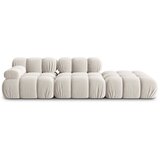 Micadoni Home Bež baršunasta sofa 282 cm Bellis – | shoptok.hr