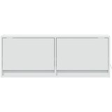  Zidni TV ormarić s LED svjetlima bijeli 100 x 31 x 38 cm | shoptok.hr