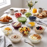 Vilde set staklenih zdjela 830 ml, &amp;Oslash; 17 cm &amp;ndash; 12 komada Slike