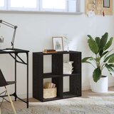 vidaXL Polica Crni hrast 68 5x32x68 5 cm Konstruirano drvo | shoptok.hr