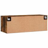  Zidni ormarić dimljeni hrast 100x36,5x35 cm konstruirano drvo | shoptok.hr