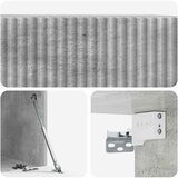  ormar za zid 59,5 x 41 x 30 cm Betonska siva | shoptok.hr