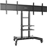 ONKRON Dual Screen VESA Panel Accessory for TS1881 Mobile TV Stand up to 90.9 kg, Black ( ADV1881-B ) Cene
