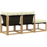  Sekcijski kavč z blazino 3 Kos Bela, (5000270444) | Shoptok.si