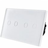 Wise wifi pametni prekidac 4 tastera - modularni sa 2 modula | ePonuda.com