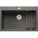Blanco sudoper ETAGON 8 InFino SILGRANIT VULKAN SIVA, pribor inox nosači, bez dalj. upr. Cijene