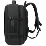  Ruksak s proširenjem crni 29 x 15 x 44 cm | shoptok.hr