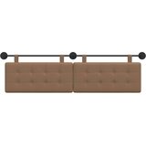  Držeće uzglavlje Zidne Lažna koža - Boja cappuccina 160 cm bez LED | shoptok.hr