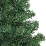 vidaXL Božično drevo med 300 LED z stojalom Zelena 210 cm PVC | Shoptok.si