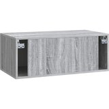 TV ormar za zid 78,5 x 41 x 30 cm Siva Sonoma Konstruirano drvo | shoptok.hr
