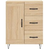  Visoka komoda hrasta sonome 69,5x34x180cm od konstruiranog drva | shoptok.hr