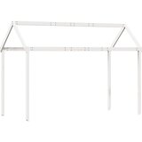 Krov za dječji krevet bijeli 217x85,5x154 cm masivna borovina | shoptok.hr