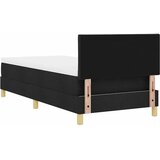  LED Box Spring Krevet s LED trakama Crna 90 x 200 cm tkanina | shoptok.hr