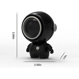 Venisymlis Prenosni Mini Ventilator Usb Brez Rezil (Črn), Primeren Za Notranjo In Zunanjo Uporabo, (22070313) | Shoptok.si
