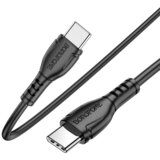 Borofone podatkovni kabel BX51 Type C na Type C 1m 3A 60W črn | Shoptok.si