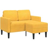 SOFA 2-sedežni kavč z ležiščem v obliki črke L svetlo rumena 125 cm, (21749686) | Shoptok.si