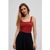 Marisse Ruby Ribbed Top With Wide Straps | ePonuda.com