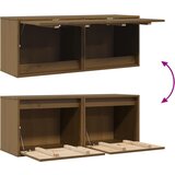  Zidni ormarići 2 kom boja meda 45x30x35 cm od masivne borovine | shoptok.hr