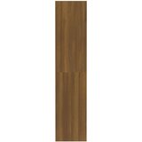 Ormarić za knjige / pregrada smeđi hrast 80x30x135 cm drveni | Eponuda.com