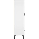  Visoka komoda bijela 70 x 31 x 115 cm od konstruiranog drva | shoptok.hr