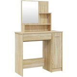 vidaXL toaletna mizica komplet sonoma hrast 86,5x35x136 cm | Shoptok.si