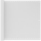 The Living Store Balkonsko platno belo 90x500 cm HDPE - Balkonsko Platno, (21749859) | Shoptok.si