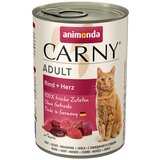 Animonda Ekonomično pakiranje Carny Adult 12 x 400 g - Govedina i srce Cijene