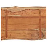 Stolna ploča 50x40x2,5 cm pravokutna bagremovo drvo živi rub | shoptok.hr