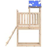  Igraći Toranj Smeđa 52 5 x 110 5 x 215 cm Čvrsto borovo drvo | shoptok.hr