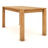  Hrastov stol 140 x 80 cm, prirodan, svilenkasto polumat | shoptok.hr