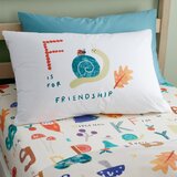 RHS Enojna otroška posteljnina 200x200 cm Woodland Alphabet – | Shoptok.si