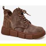Big Star Suede Low Women's Ankle Boots On Platform | Shoptok.si