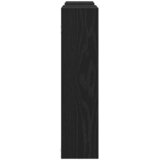  Zidna polica crni hrast 99x15x60 cm inženjerski drvo | Eponuda.com