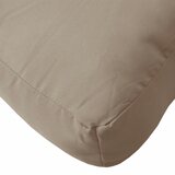  Jastuk za palete smeđesivi 60 x 60 x 12 cm od tkanine | Eponuda.com