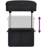  Naslon za roke za avto univerzalen črn 23x8x(30-38) cm ABS, (21416151) | Shoptok.si