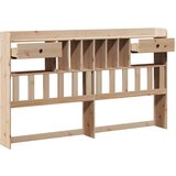 vidaXL Uzglavlje sa spremištem 180 cm od masive borovine | shoptok.hr