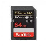 San Disk memorijska kartica sdhc 64GB extreme pro 200MB/S uhs-i class 10 U3 V30 67784 Cene