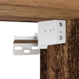  Razstavna omara na steni iz starega lesa in inženirskega lesa, (22013997) | Shoptok.si